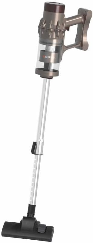 REBUNE Corded Vacuum Cleaner 600W 800ml - Lightweight - Brown - RE-9-030