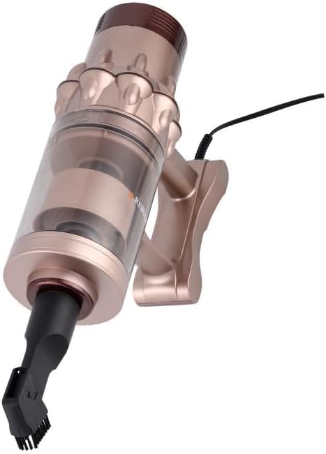 REBUNE Corded Vacuum Cleaner 600W 800ml - Lightweight - Brown - RE-9-030