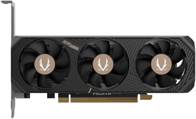 ZOTAC Gaming GeForce RTX 5060 Twin Edge OC DLSS 4 8GB GDDR7 128-bit 28 Gbps PCIE 5.0 Gaming Graphics Card, SFF-Ready Compact Card, ZT-B50600H-10M