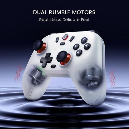 GameSir Nova Lite Wireless Controller – 2.4G &amp; Bluetooth Gamepad for Windows PC, iPhone, Android, Switch &amp; Steam Deck – Hall Effect Triggers, Turbo Function, Rumble Vibration (Black)