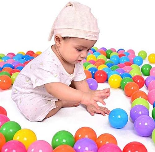 Soft Plastic Ocean Ball Toys - 50 Pieces