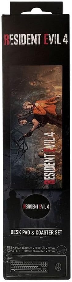 FaNaTtik Resident Evil 4 Desk Pad & Coaster Set