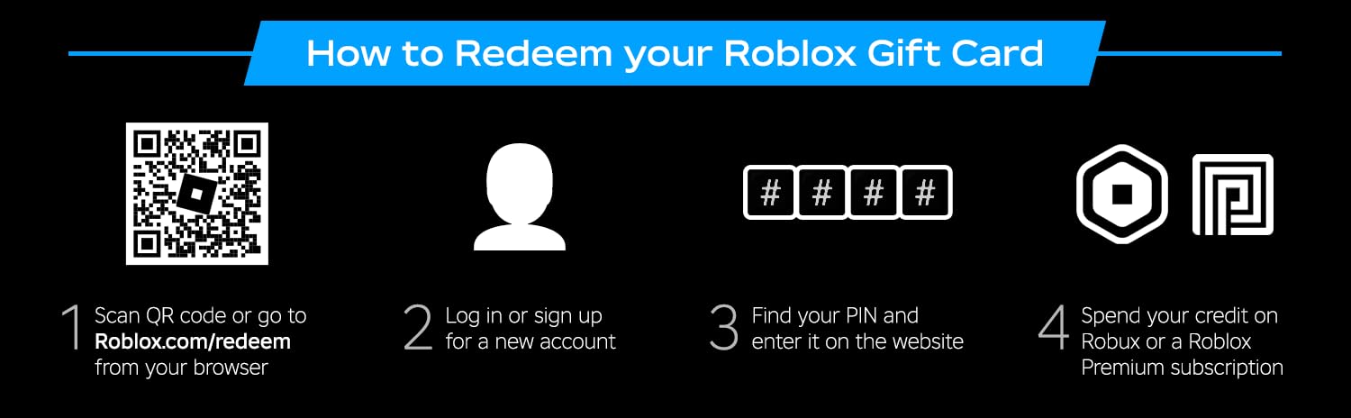 Roblox Gift Card [Includes Free Virtual Item] [Redeem Worldwide] - Delivered by email