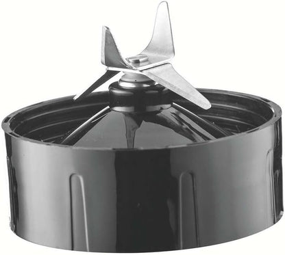 BLACK+DECKER Blender with Grinder Mills, 400W, 1.5L Jar, 2x 300ml Grinding Mills, Stainless Steel Blades, 2-Speed with Pulse Control, Perfect for Smoothies, Coffee, Herbs, and Spices, Black - BX440-B5