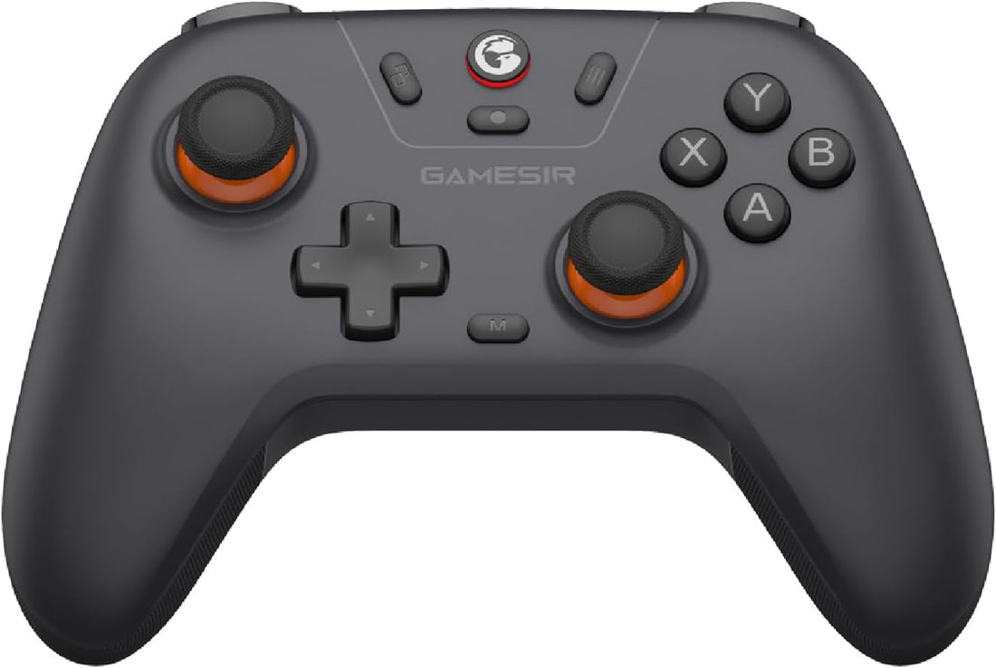 GameSir Nova Lite Wireless Controller – 2.4G &amp; Bluetooth Gamepad for Windows PC, iPhone, Android, Switch &amp; Steam Deck – Hall Effect Triggers, Turbo Function, Rumble Vibration (Black)