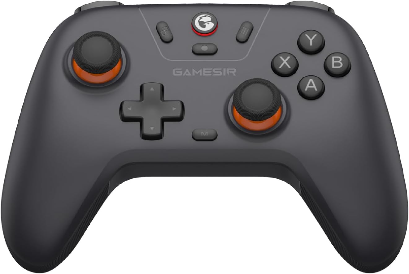 GameSir Nova Lite Wireless Controller – 2.4G & Bluetooth Gamepad for Windows PC, iPhone, Android, Switch & Steam Deck – Hall Effect Triggers, Turbo Function, Rumble Vibration (Black)