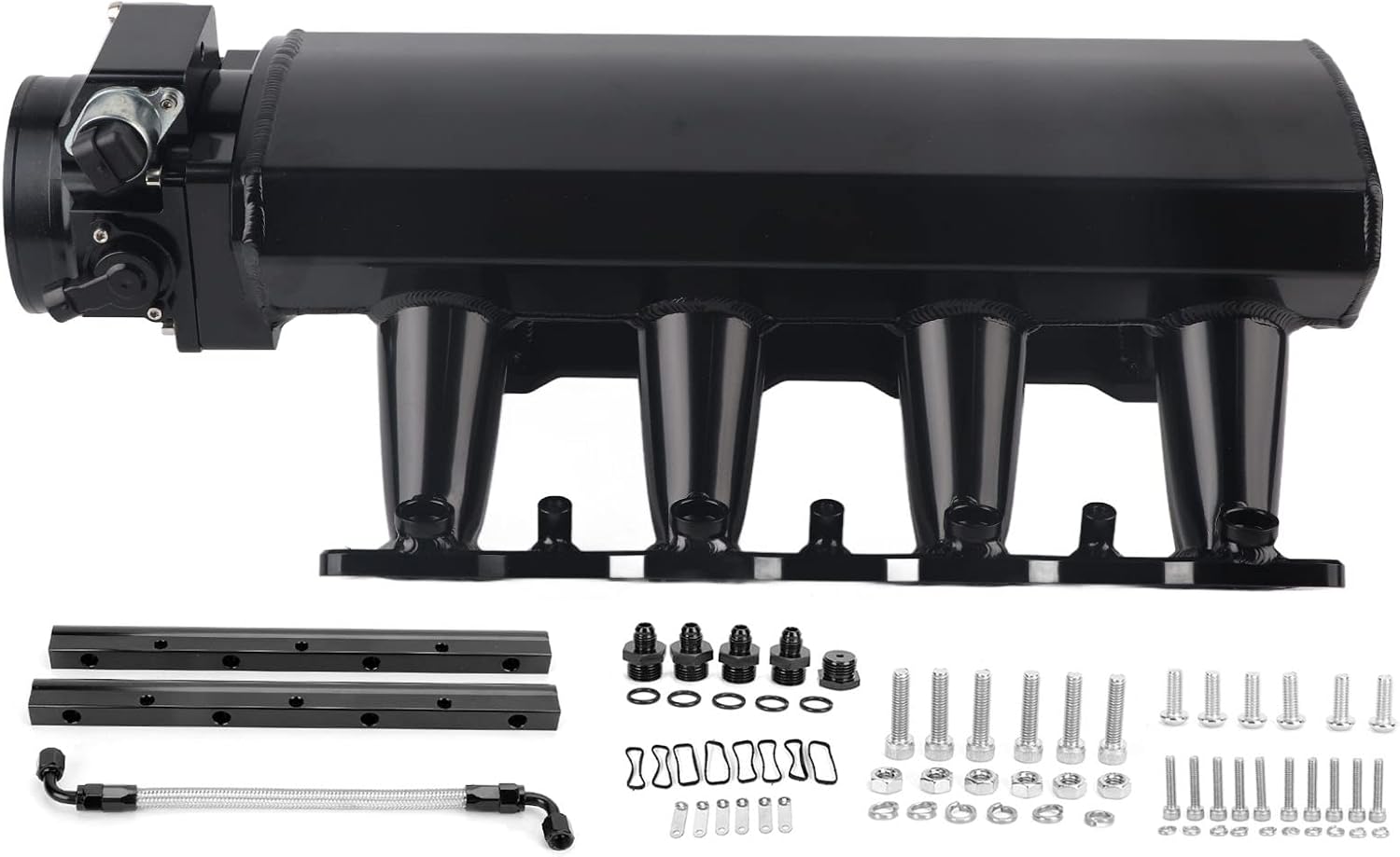 Intake Manifold Aluminium LS1 LS2 LS6 with Fuel Sub Supply Pipe 5.3L 6.0L 5.7L (92mm Diameter)