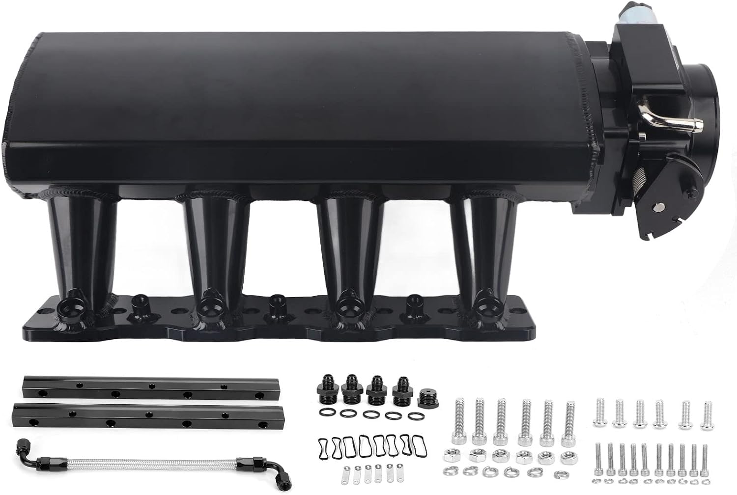 Intake Manifold Aluminium LS1 LS2 LS6 with Fuel Sub Supply Pipe 5.3L 6.0L 5.7L (92mm Diameter)