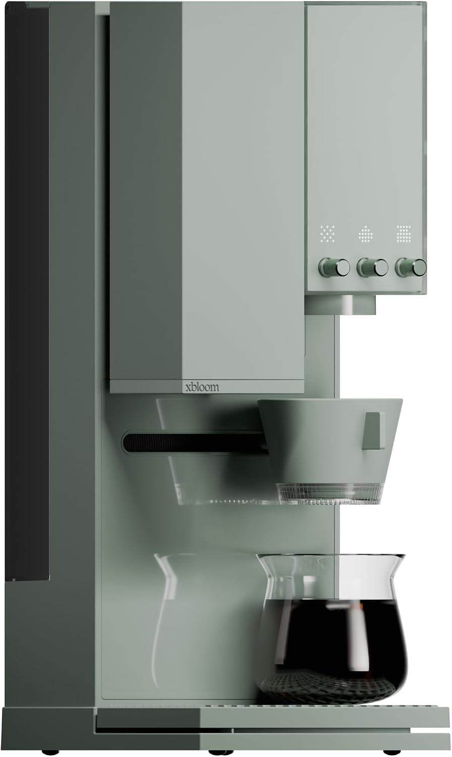 xBloom Studio - The Ultimate Coffee Machine - Drip Coffee Maker with Built-in Grinder, Scale, and 3 Levels of Automation, Sage Green