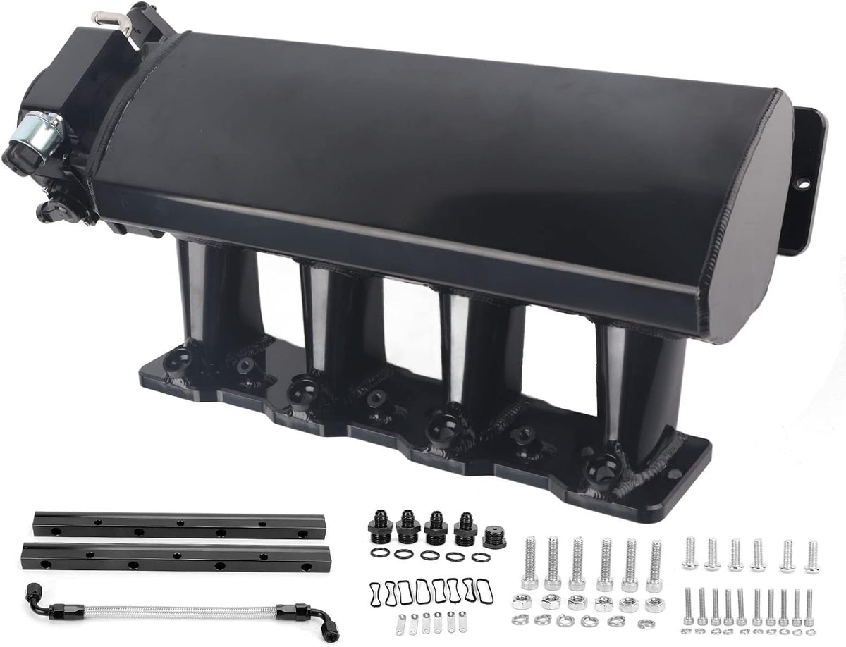 Intake Manifold Aluminium LS1 LS2 LS6 with Fuel Sub Supply Pipe 5.3L 6.0L 5.7L (92mm Diameter)