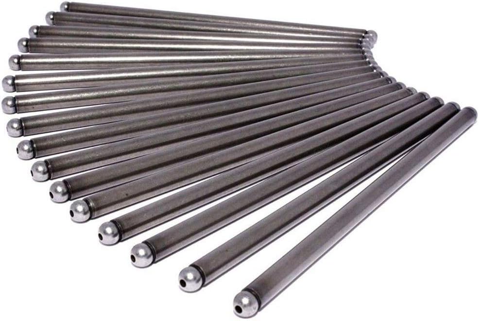 Michigan Motorsports 7.400" LS Pushrod Set - Stock Replacement for LS1 LS2 LS3 LS6 LQ4 LQ9 L76 L99 LS4 LS9 LSA - Fits 4.8L 5.3L 5.7L 6.0L 6.2L - Set of 16 - Like GM Part #12619828