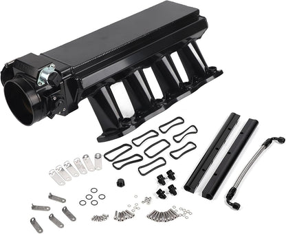 مجموعة مشعب سحب 8 فتحات 102 ملم من ماسيوش، ورقة الومنيوم 3 ملم T6061 مع جسم فراشة، لرؤوس LS1 LS2 LS6 4.8 5.3 5.7 6.0