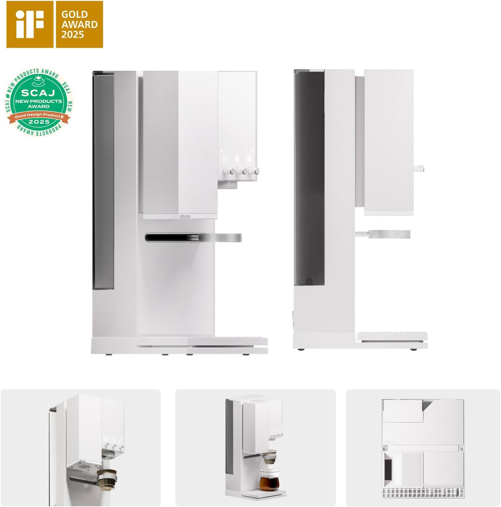 xBloom Studio - The Ultimate Coffee Machine - Drip Coffee Maker with Built-in Grinder, Scale, and 3 Levels of Automation, Sage Green