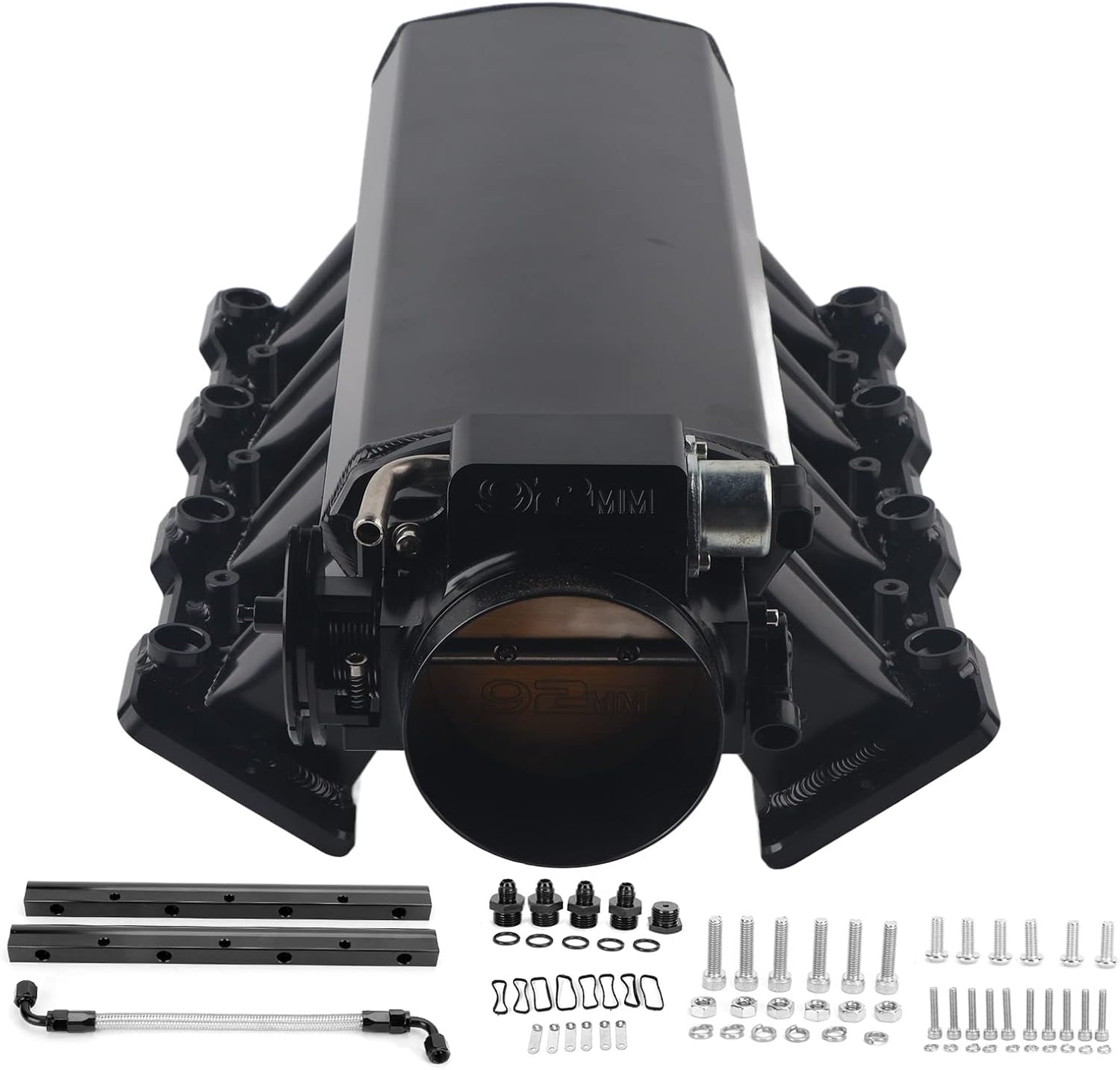 Intake Manifold Aluminium LS1 LS2 LS6 with Fuel Sub Supply Pipe 5.3L 6.0L 5.7L (92mm Diameter)