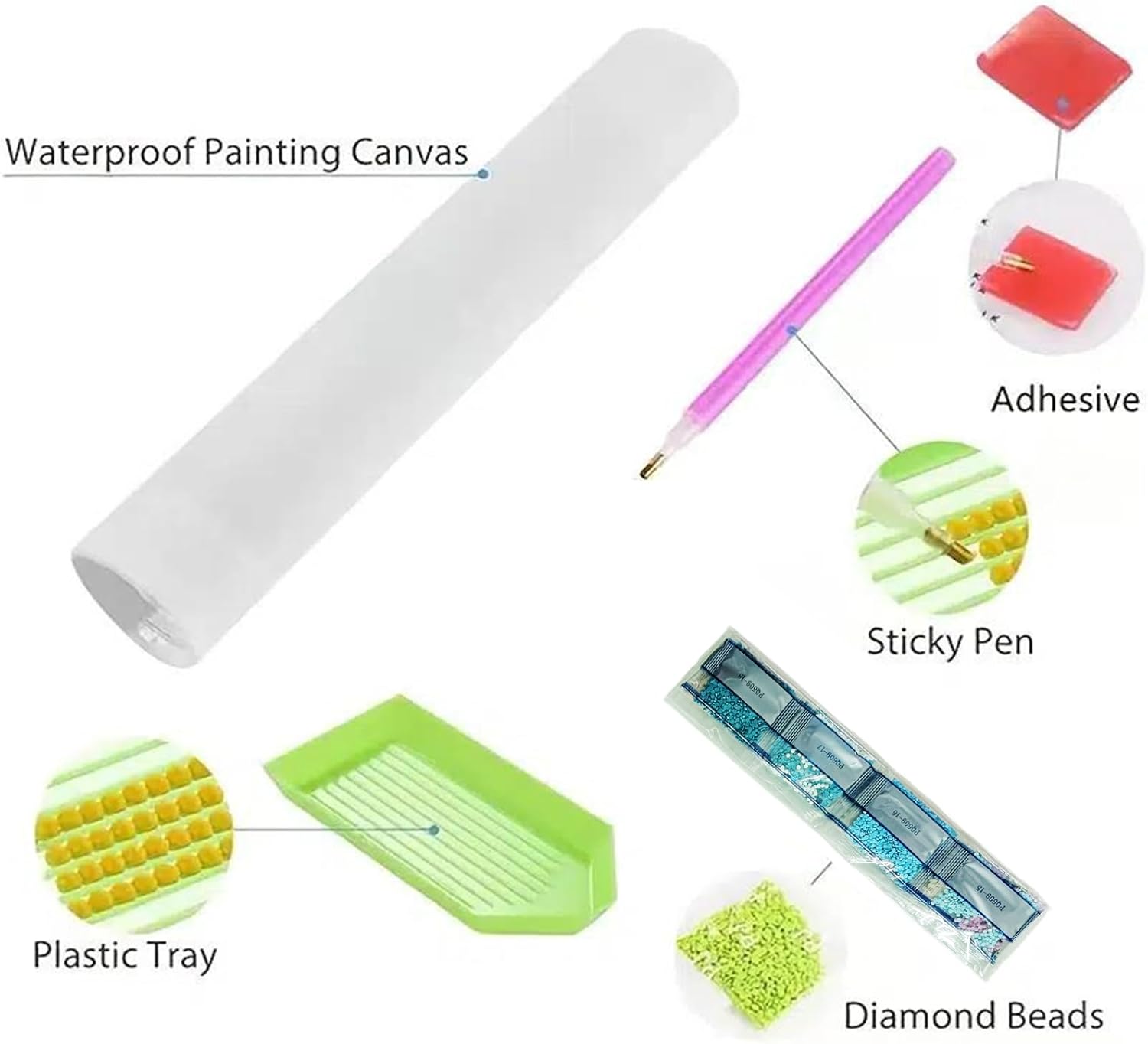 5D Diamond Painting Kit Full Drill - Flower, Diamonds Art Kits with New Upgrade Tool, DIY Diamond Art Kits for Gifts(11.8x15.7 inch)
