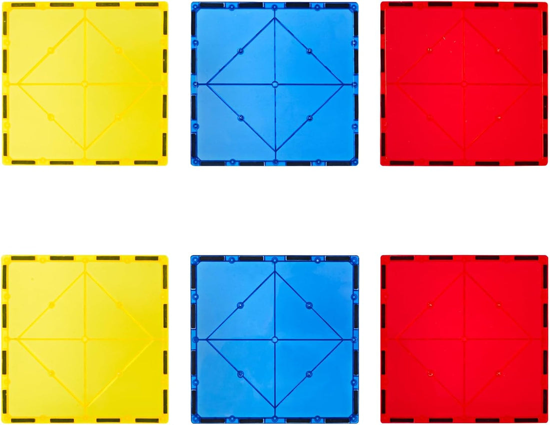 Gemmicc Magnetic Tiles Building Blocks, Magnet Toys for Kids, STEM Approved Educational Toys,3D Magnet Puzzles Stacking Blocks for Boys Girls,63 PCS Classic Set