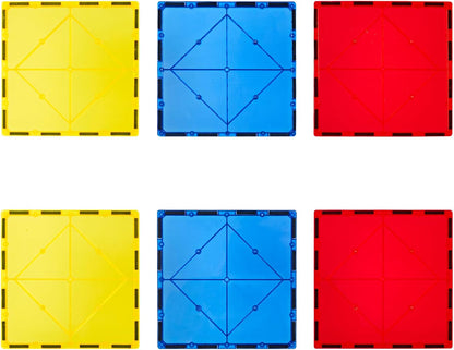 Gemmicc Magnetic Tiles Building Blocks, Magnet Toys for Kids, STEM Approved Educational Toys,3D Magnet Puzzles Stacking Blocks for Boys Girls,63 PCS Classic Set
