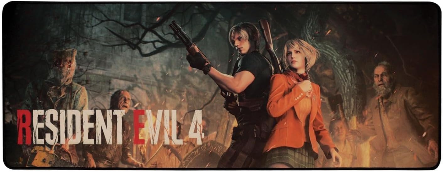 FaNaTtik Resident Evil 4 Desk Pad & Coaster Set