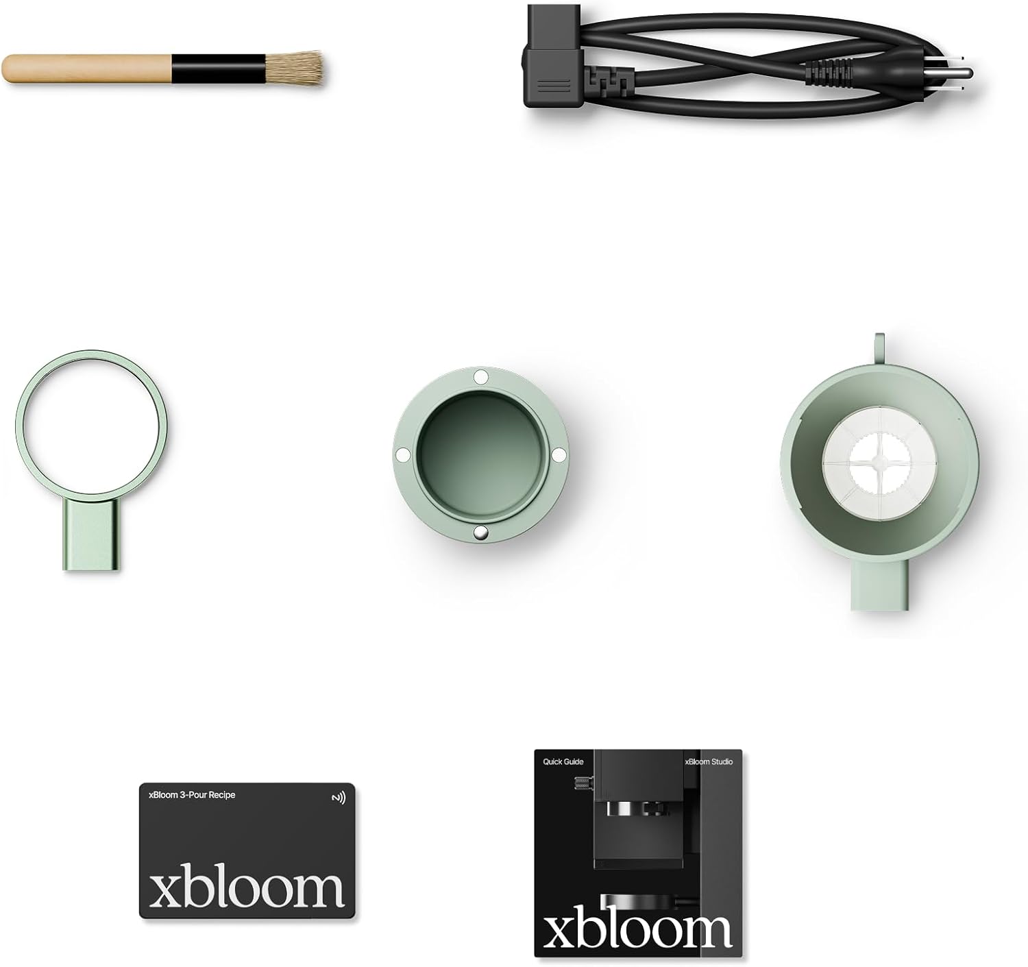 xBloom Studio - The Ultimate Coffee Machine - Drip Coffee Maker with Built-in Grinder, Scale, and 3 Levels of Automation, Sage Green
