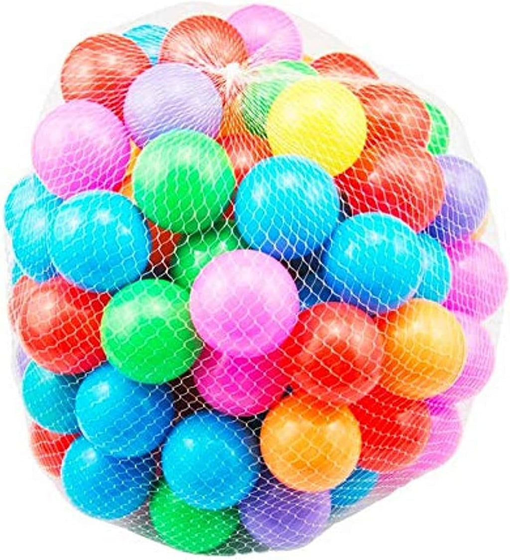 Soft Plastic Ocean Ball Toys - 50 Pieces