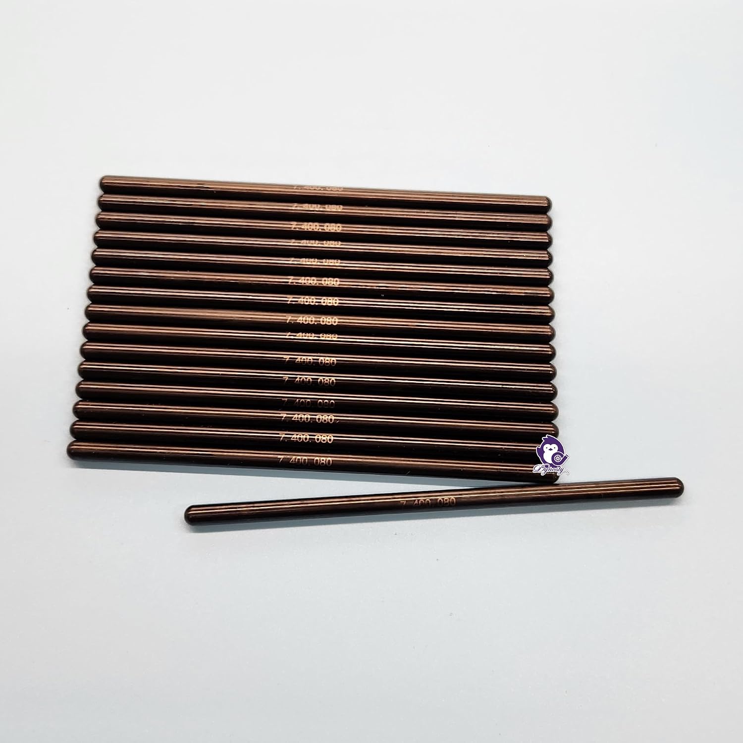 Dynosty Texas Speed TSP 7.400"" Chromoly Pushrods for GM LS LS1 LS2 LS3 LQ4 LQ9 5.3L 6.0L
