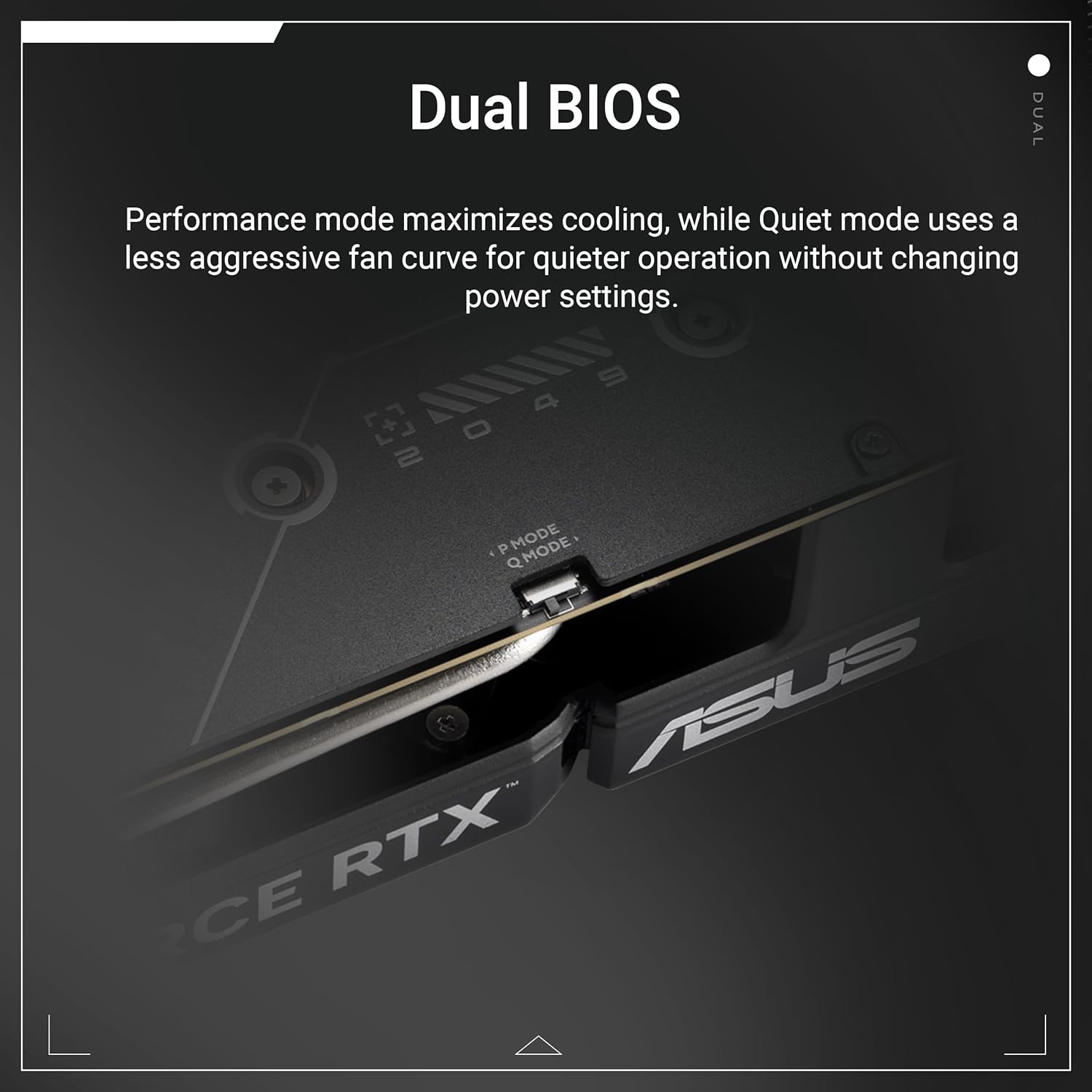 ASUS DUAL RTX5060 O8G NVIDIA GEFORCE RTX 5060 8GB GDDR7 128bit OC HDMI 3xDP DLSS3 SCREEN CARD