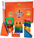 Gemmicc Magnetic Tiles Building Blocks, Magnet Toys for Kids, STEM Approved Educational Toys,3D Magnet Puzzles Stacking Blocks for Boys Girls,63 PCS Classic Set