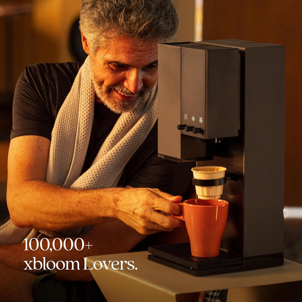 xBloom Studio - The Ultimate Coffee Machine - Drip Coffee Maker with Built-in Grinder, Scale, and 3 Levels of Automation, Sage Green