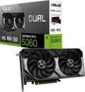 ASUS DUAL RTX5060 O8G NVIDIA GEFORCE RTX 5060 8GB GDDR7 128bit OC HDMI 3xDP DLSS3 SCREEN CARD