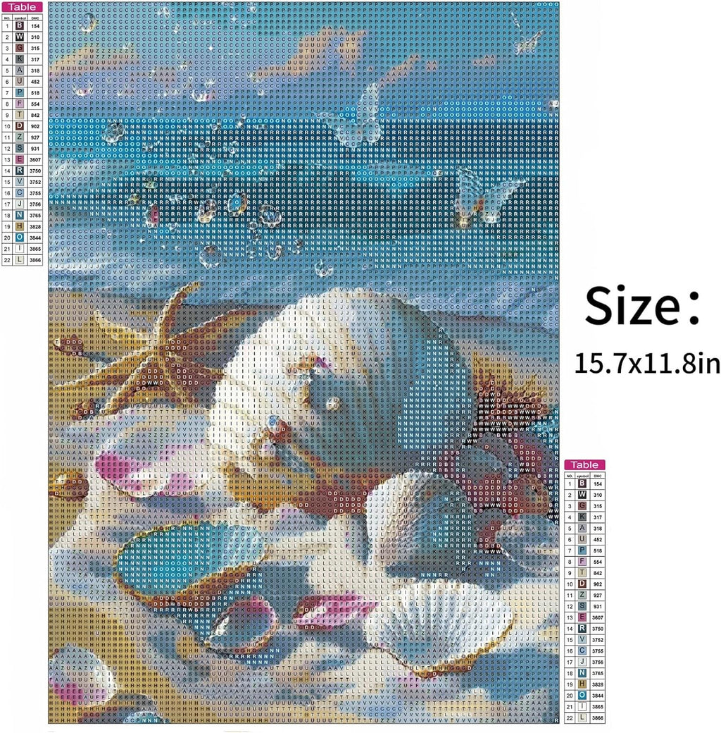 5D Diamond Painting Kit Full Drill - Flower, Diamonds Art Kits with New Upgrade Tool, DIY Diamond Art Kits for Gifts(11.8x15.7 inch)